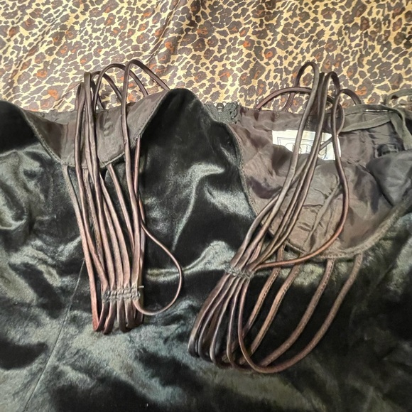 Vintage D.B.Y. Crushed Velvet Mini Dress - Picture 12 of 16